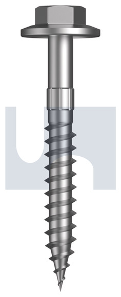 SCREW T17 HEX BARE C4 12-11 X 45 COTTAGE GREEN